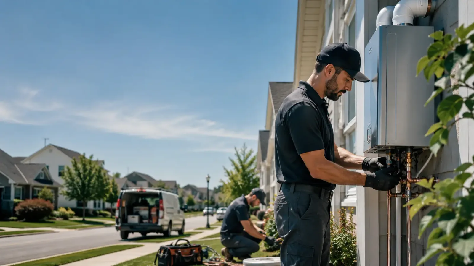 Tankless Water Heater Installation in Four Oaks, NC